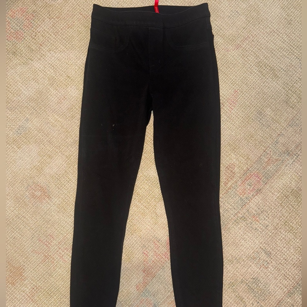 SPANX black jeggings